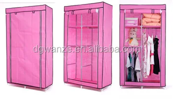 Folding Fabric Wardrobe Clothes Wardrobe Multifunction Wardrobe