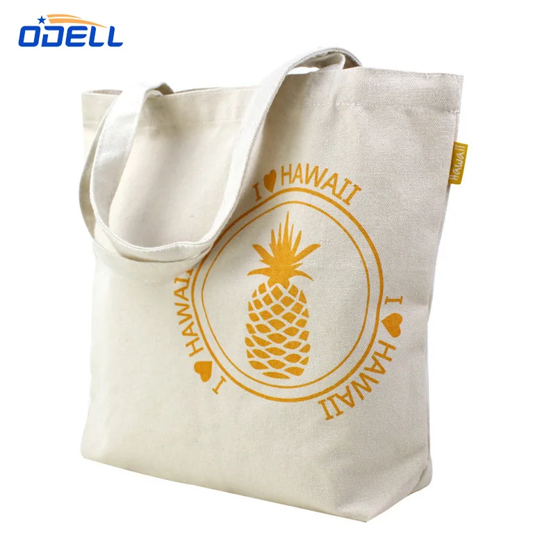 

Promotion 6oz 8oz 10oz 12oz 14oz 16oz 18oz cotton canvas tote bag with custom logo printing, Natural