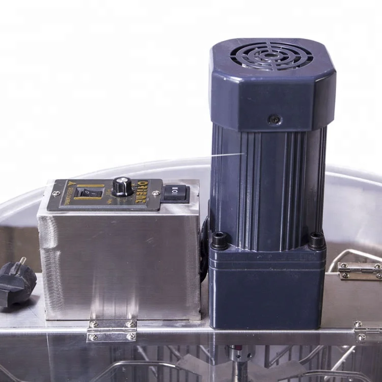 
2 frame stainless steel honey extractor motor with speed controller 