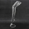 cheap plastic transparent foot sock forms mannequin lower body female legs stocking
