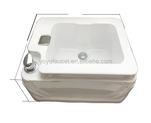 

pedicure bowls wholesale/ foot pedicure basin/ acrylic foot basin YO-T08