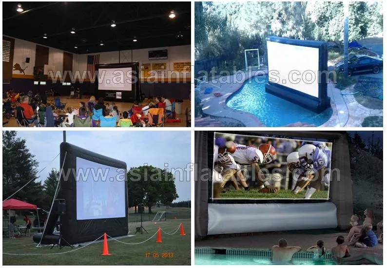 Birthday Party Inflatable Outdoor Cinema Customized Inflatable