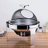 Breakfast Buffet european style buffet,Roll Top Chafing Dish, hot buffet server