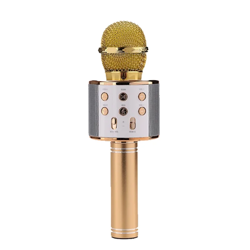 OXGIFT Wholesale portable handheld music studio bluetooth wireless microphone professional