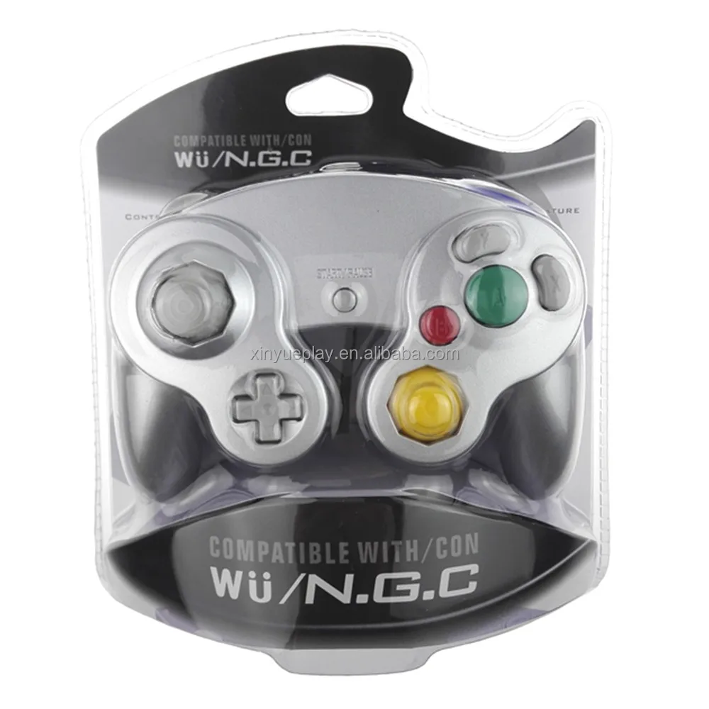 

Cheap for gamecube NGC controller black wired controller for wii gamecube, More than 10 colors in stock