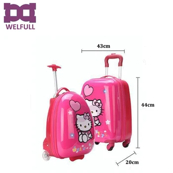 hello kitty hard shell luggage