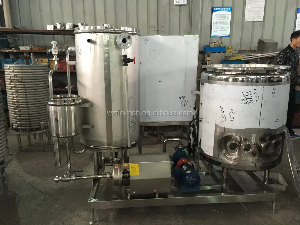 High Quality Stainless Steel  Electric Heating Milk Pasteurizer Machine