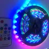 5M Black PCB 60led/m WS2812 2815 IC 5050 None Waterproof RGB LED Strip Light Dream Color DC 12V 5V RGB Flexible LED Tape light