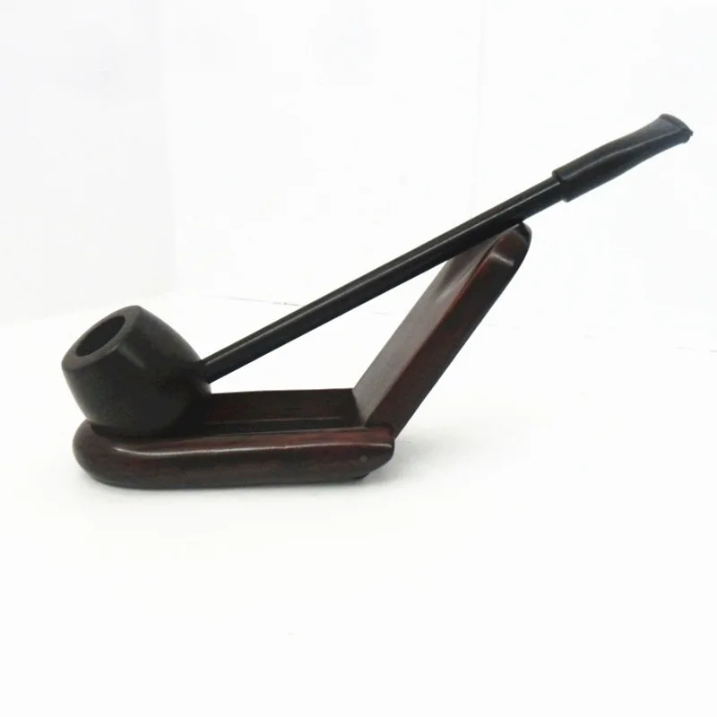 

Portable Wooden Collapsible Cigar Tobacco Smoking Pipe Stand Rack Holder, As the picture