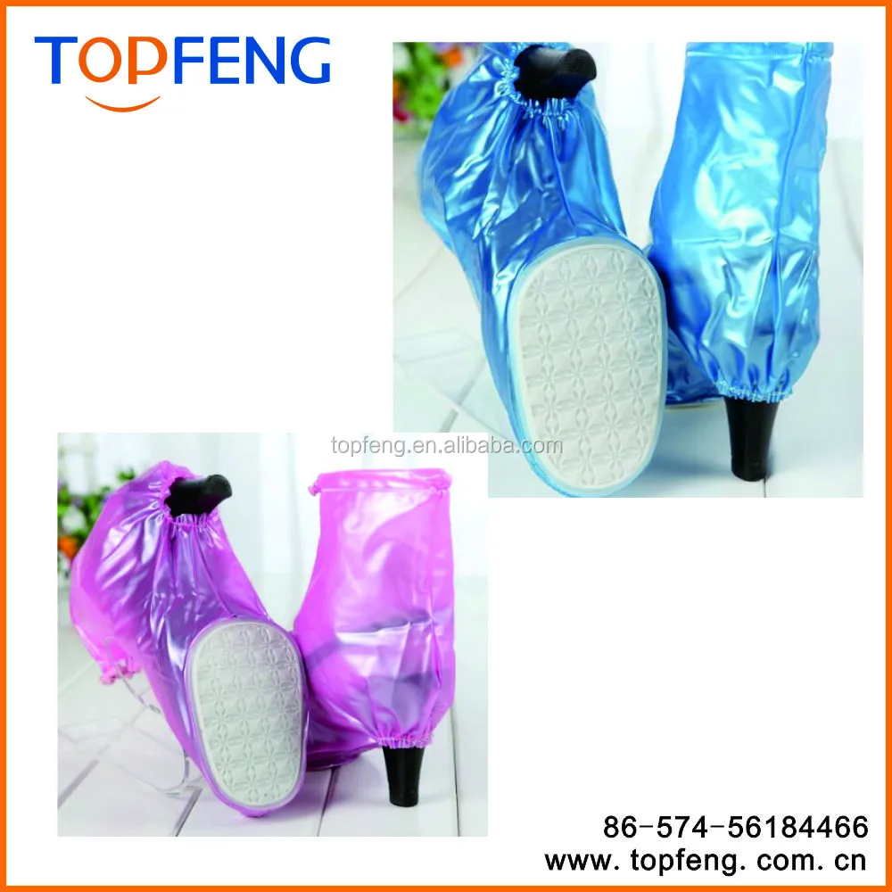 
Fashion Waterproof High Heel Shoes Cover Rain Snow Reusable Protective Shoes Covers for Women High Heel 