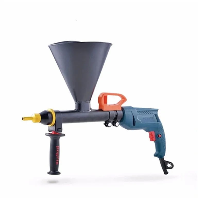 Handheld electric cement grouting pump machine grouting caulking gun