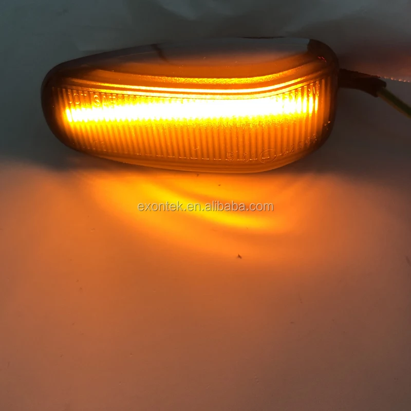 2022 Hot Sale Dynamic Smoked Dark Lens Led Side Marker Turn Signal
