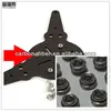 carbon CNC cutting parts with installing 3M thread nut