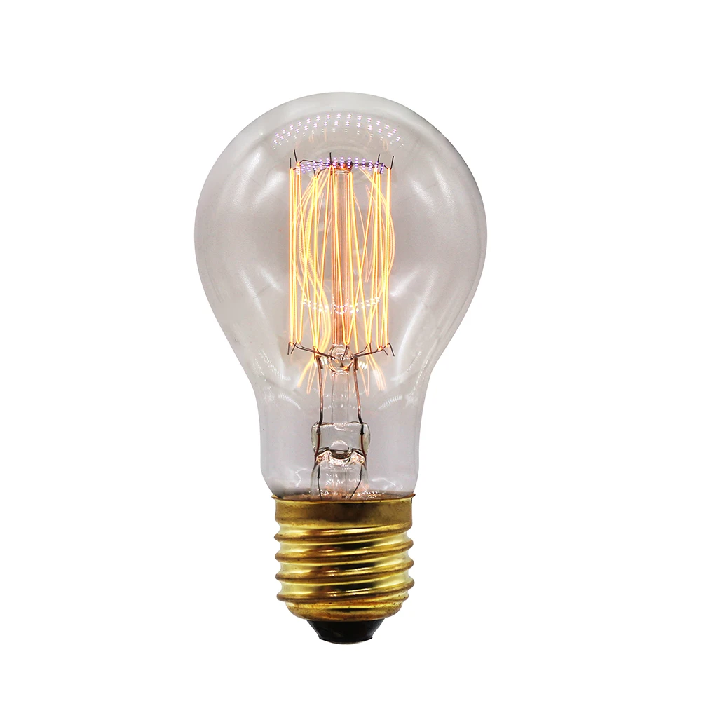 CE RoHS Edison Bulb A19 A60 E26/E27 Base 25W/40W/60W  edison incandescent light clear bulbs for decoration