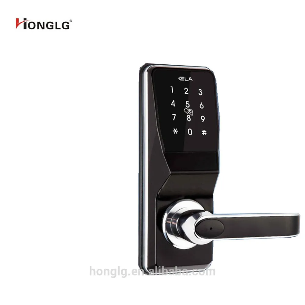 2017 Newest Model Pin Code Door Lock With Key Function Buy Key Code