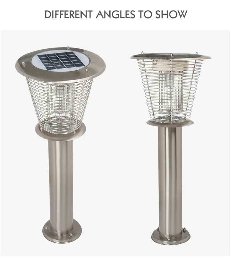 product-High quality fancy outdoor mosquito killing lamp 3w led solar gate light-ALLTOP -img-1