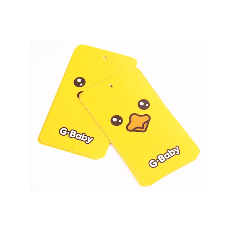 

Design Hang Tags with Customized Logo for Kids Clothing