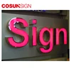 3D LED Stainless Steel build up Electrical Signs for Chain Store and Business Building