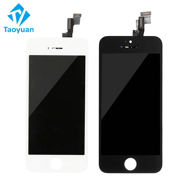 

TAOYUAN OEM factory LCD display touch screen digitizer assembly for apple iPhone 5S, screen replacement kit for iPhone 5S ecran, N/a