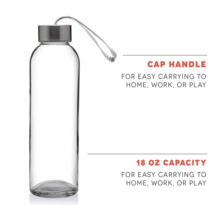 Cheap Price 500ml Clear Glass Water Bottle Buy 500ml Glass Bottle