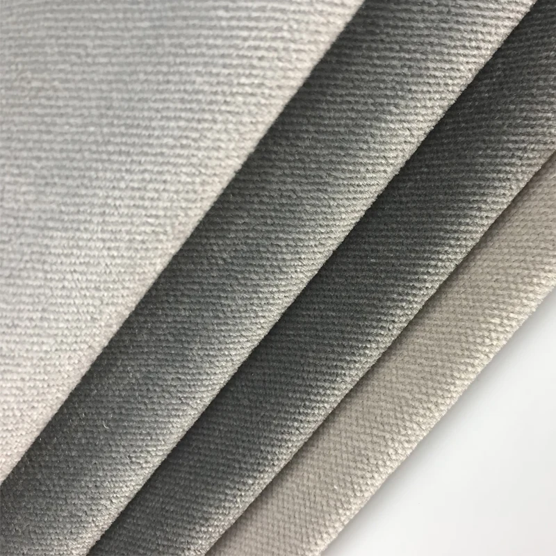 聚酯冰天鹅绒萨杜纱沙发面料