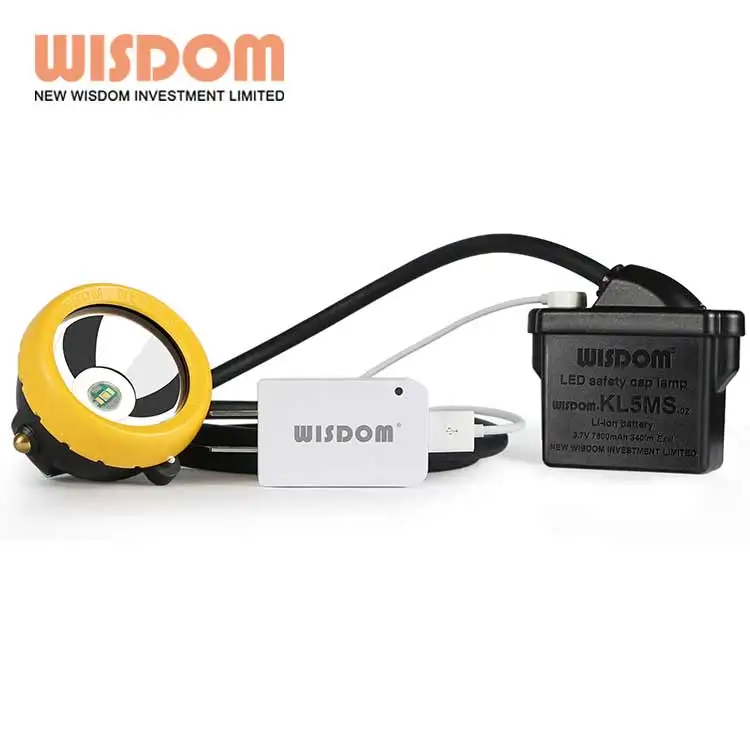

WISDOM ex miner head lamp recharge battery bright lamp