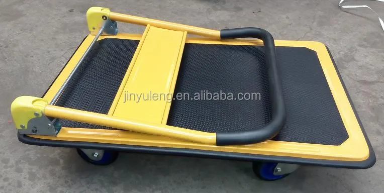 JAPAN prestar quality real load 300kg heavy foldable platform hand truck hand trolley