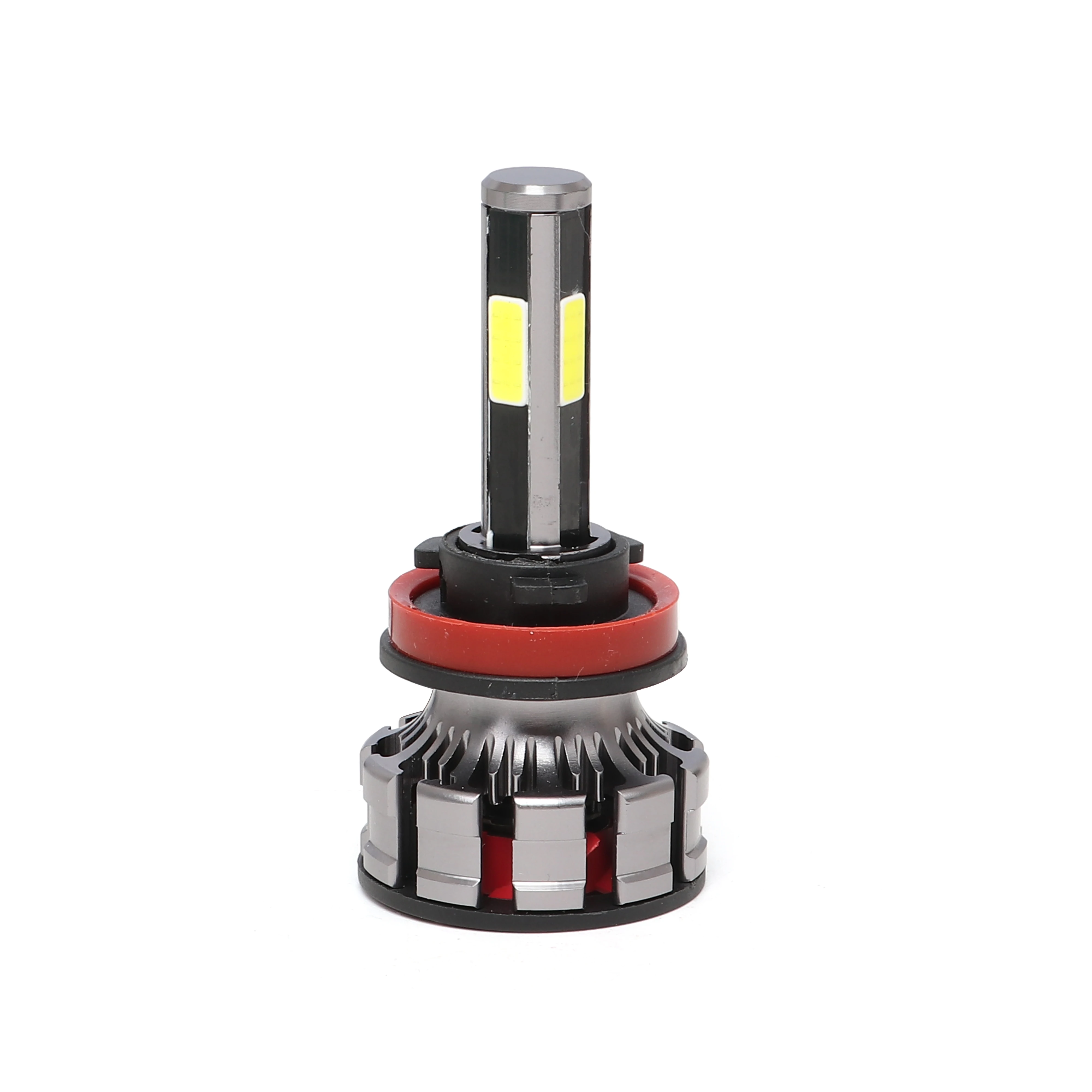 Auto Lighting System s2 COB 4 Sides headlamp h4 h7 5000k  9005 9006 36W 3800LM led light car  headlight Bulbs