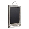 Rustic small magnetic hanging chalkboard signs mini wooden framed antique decorative blackboard