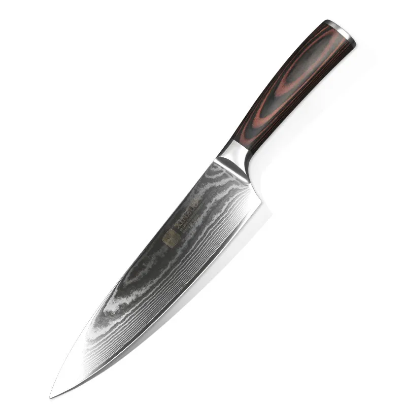 

8 inch Japanese VG10 Damascus steel Kitchen chef Knife, Natural