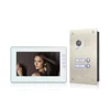 4-wire color gate camera video door bell video door phone for building control door lock with video camera intercom system