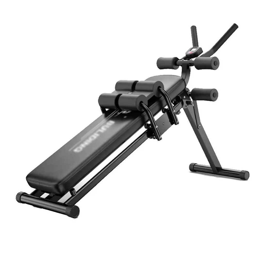 Home Abdominal Trainer Crunch Machine /&Sit Up Bench Fitness Gym 300KG Weight US