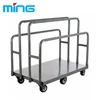 Demountable Nestable Two Sided Roll Cage Container With Metal Base Platform