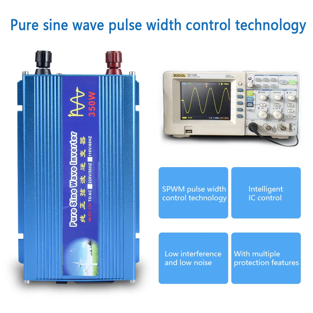 Pure Sine Wave Car Inverter 350w Dc To Ac Power Inverter Buy Sine