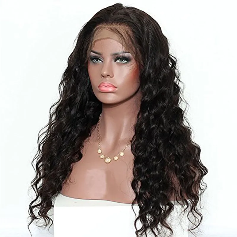 Wholesale 40 Inch Remy Long Wavy Human Hair Wigs Micro Braided