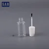 PET car paint Solvent bottle containers 20ml&30ml plastic touch up bottle with brush cap