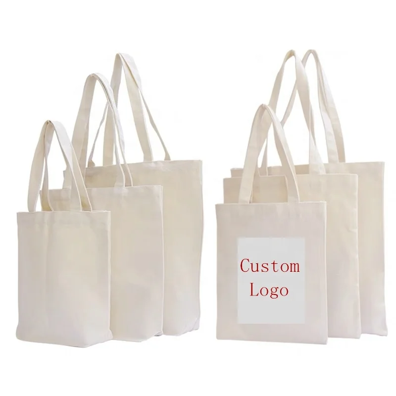 

Wholesale Hot Sale Stock Blank Canvas Tote Bag, Canvas Shopping Bag, As picture shows