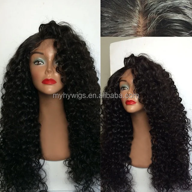 

Factory wholesale brazilian hair kinky curly lace wig human hair wigs, Natural color lace wig