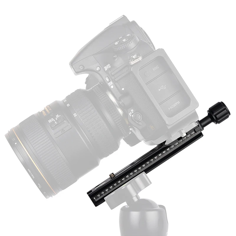 

Photographic Equipment Photo Accessories Tripod Camera Rail Quick Release Clamp, Black