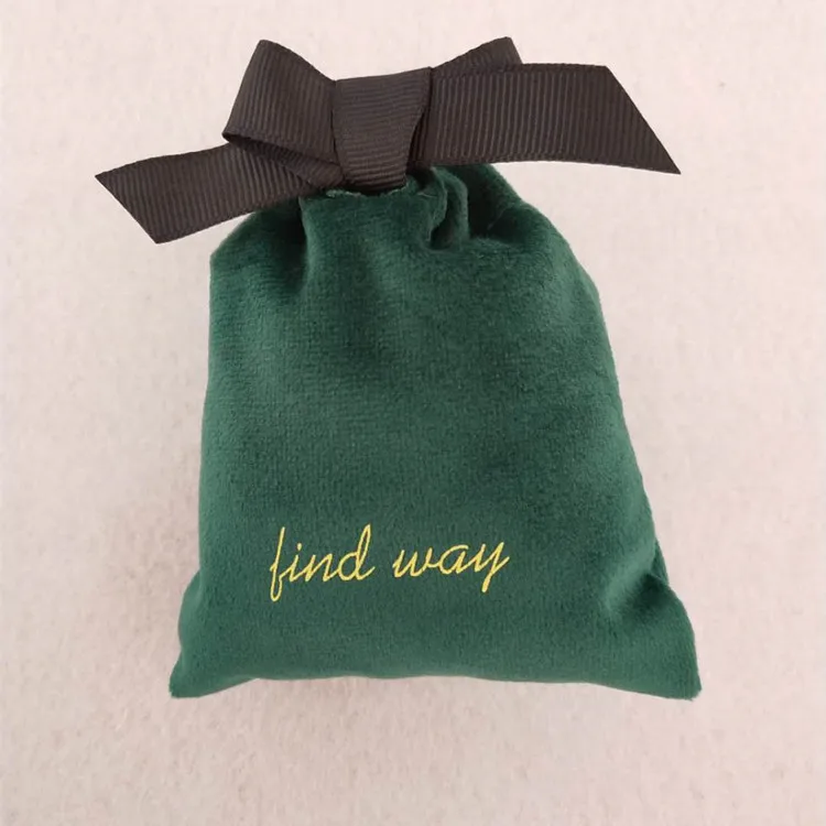 

New Product Custom Printed Brand Logo Drawstring Velvet Bag For Jewellery/Sun glassess/Gift/Hair extension Dust Packaging Pouch, Customized