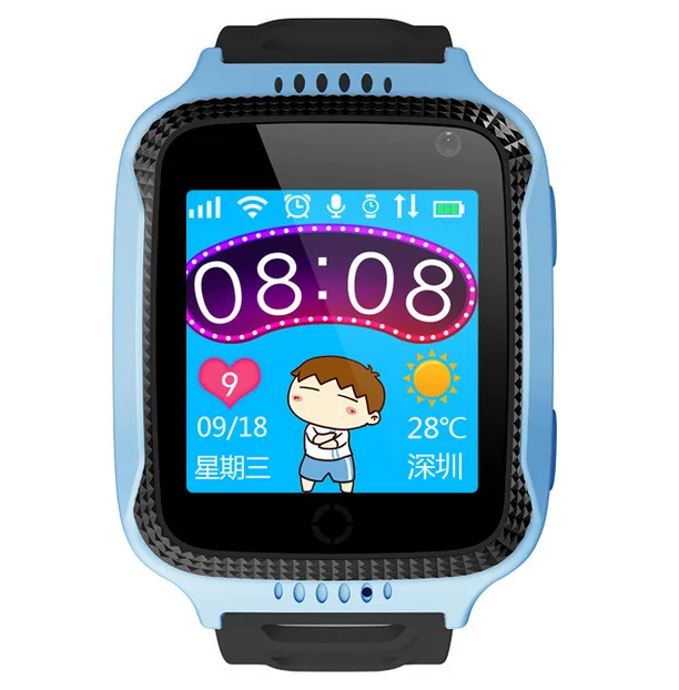 

New Arrival SOS Kids GPS Watch Children Smart Watch 1.44 Touch Screen Support SIM, Blue and pink