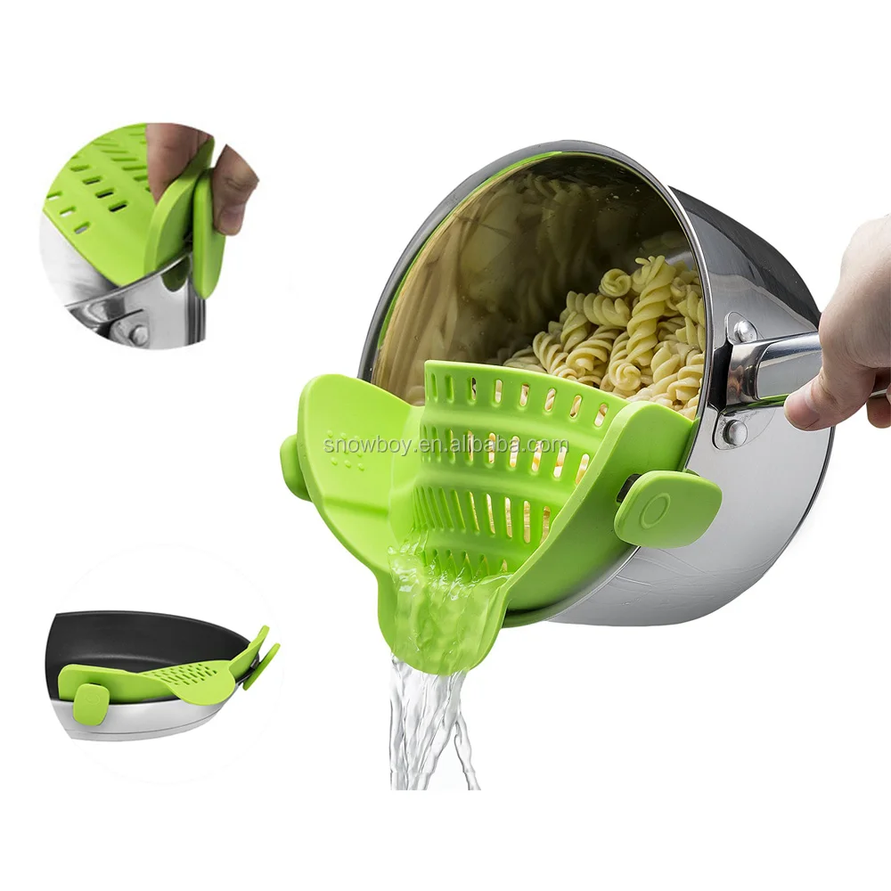 clip on strainer