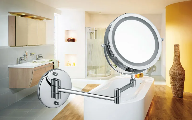 双面浴室放大镜安装镜子