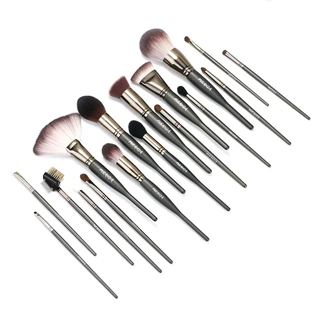 

Customized Logo 17Pcs Private Label Cosmetic Makeup Brush Set, N/a