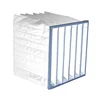 Factory direct bag filter aluminum alloy & galvanized sheet & plastic frame F5 medium effect air filter