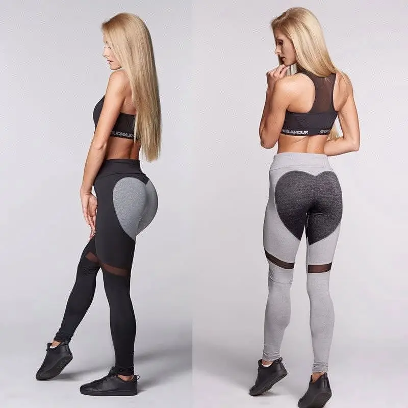 

Heart Leggings Sporting Tight Women Yoga Pants With phone Pocket Gyming yoga leggings For Women butt yoga pants leggings, Black,grey,white ,pink ,blue