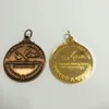 custom small swimming medal with logo engraved medal for champion
