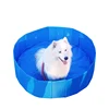 Hard plastic foldable inflatable dog paddling swimming pool