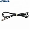 Straight steel high temperature fast response ntc thermistor sensor 1K 10K 20K