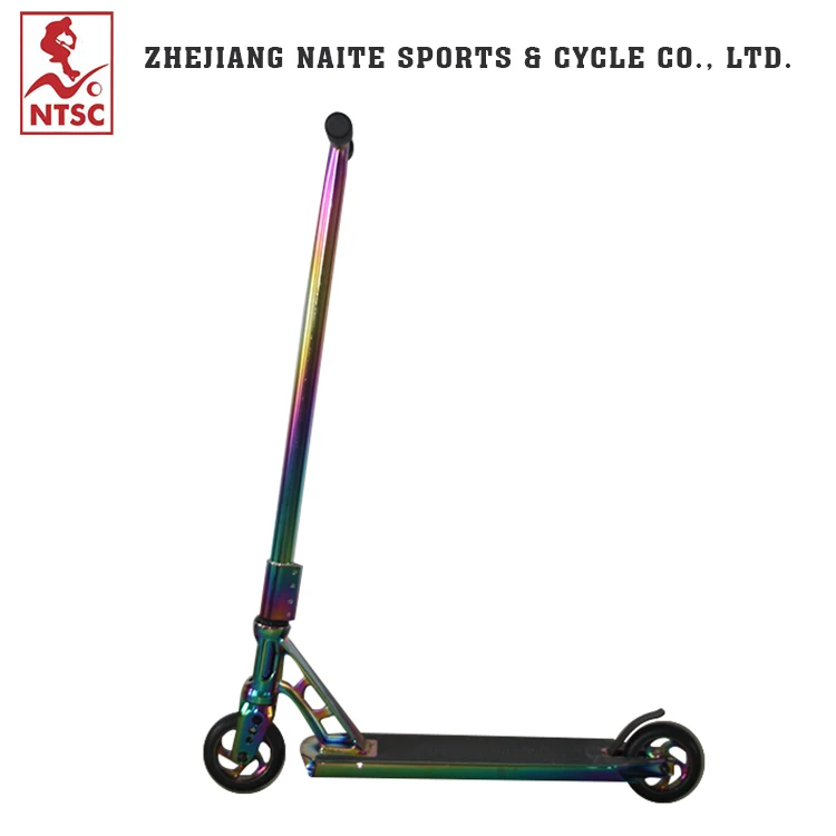 Factory Customized Cheap Rainbow Colour Stunt Scooter For Sale Buy